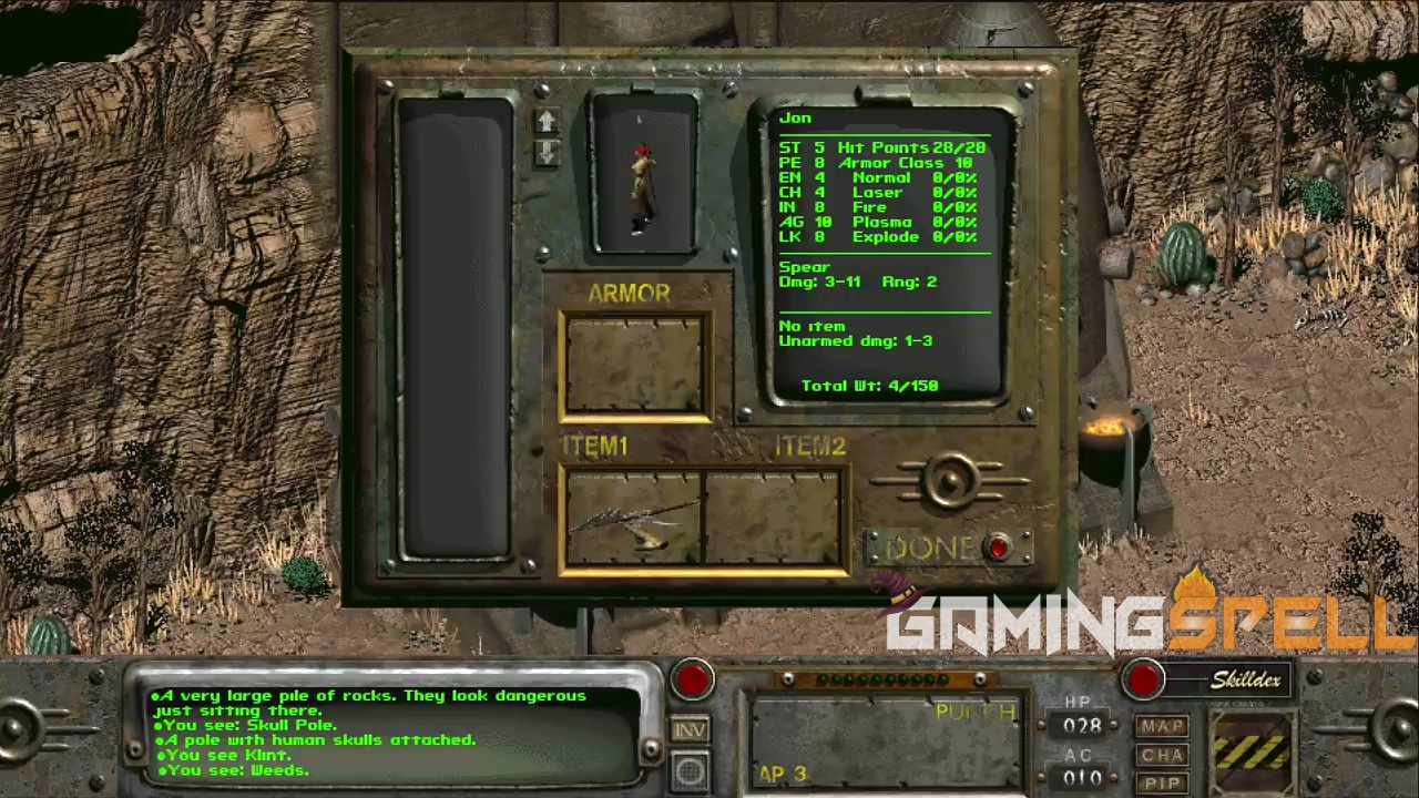 Fallout 2 Starting Inventory Mod