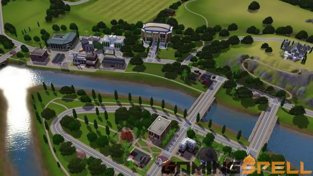 riverview empty world sims 3