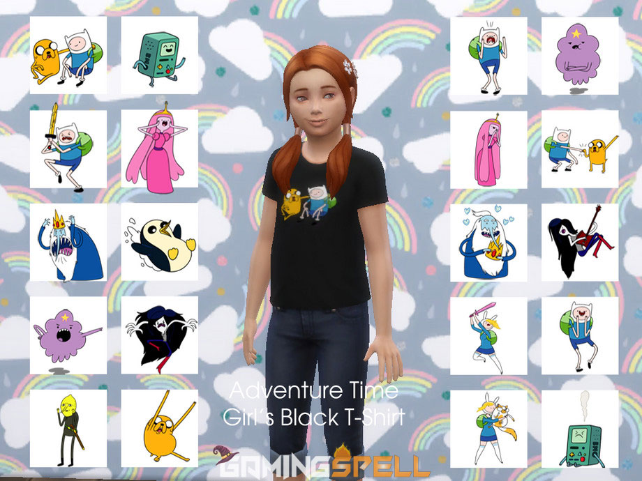 Adventure-Time-T-Shirt-Sims-4