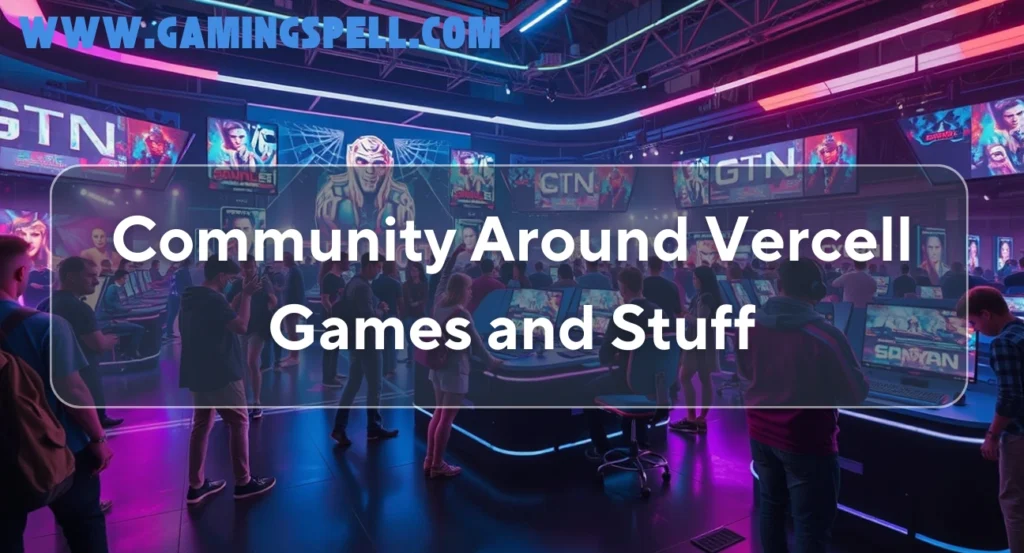 Community Around Vercell Games and Stuff