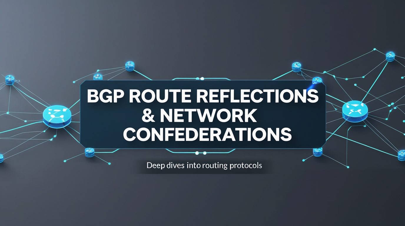 BGP Route Reflectors and Confederations: A Deep Dive into Scalable BGP Network Design